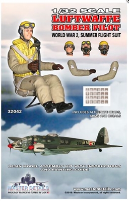 Master Details 32042 - Luftwaffe Bomber Pilot (WWII Summer Flight Suit)