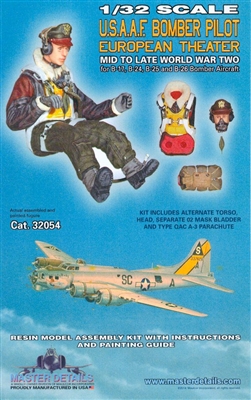 Master Details 32054 - U.S.A.A.F. Bomber Pilot, European Theater