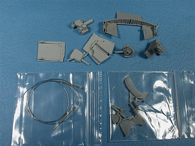 MDC CV48043 - Fw 190D Wheel Well Correction (designed for the Tamiya kit)