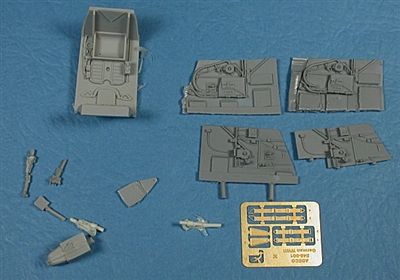 MDC MDA48006 - Me 109 G2 Cockpit (fits Hasegawa kits)