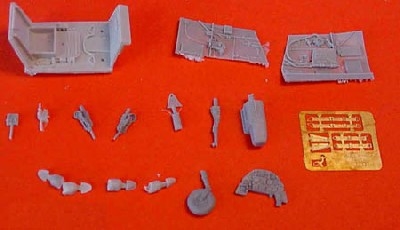 MDC MDA48008 - Me 109 G14 Cockpit (fits Hasegawa kits)