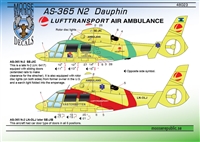 Moose Republic 48023 - AS-365 N2 Dauphin, Lufttransport Air Ambulance