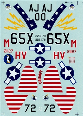 Microscale 48-0068 - P-47D Thunderbolts