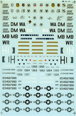 Microscale 48-0069 - A-10s - 57th TTW, Systems Cmd.