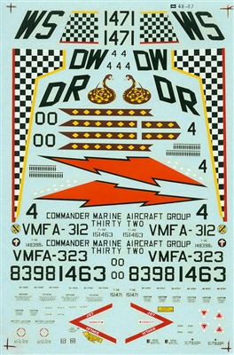 Microscale 48-0087 - Marine F-4B's
