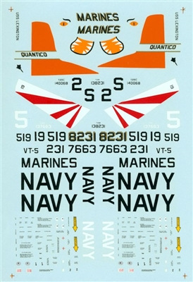 Microscale 48-0109 - T-28s, Navy and Marines