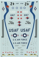 Microscale 48-0141 - F-5Es of Korean & Nationalist Chinese Air Forces