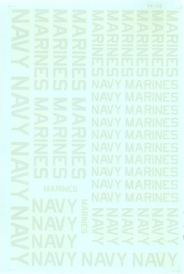 Microscale 48-0158 - Marine & Navy Modex Gray FS 36495