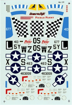 Microscale 48-0172 - P-51D's