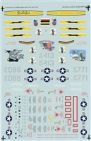 Microscale 48-0275 - F-105 D's & F's (Virginia ANG/149th TFS/192nd TFG)