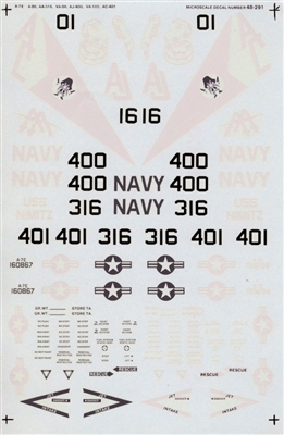 Microscale 48-0291 - A-7E's