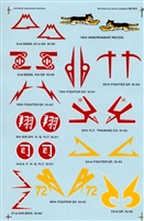 Microscale 48-0303 - Japanese Squadron Insignias