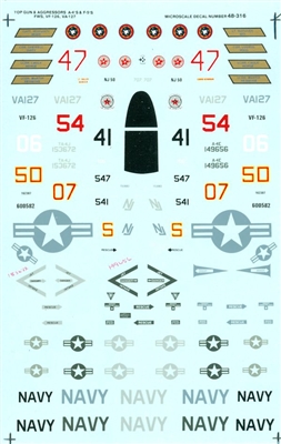 Microscale 48-0316 - Top Gun Aggressors