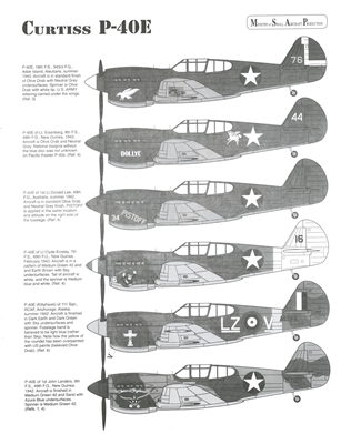 Ministry of Small Aircraft Production 4826 - Curtiss P-40E Warhawk