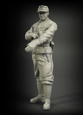 Panzer Art FI35-028 - Waffen-SS Tank Officer No. 2, Winter Uniform