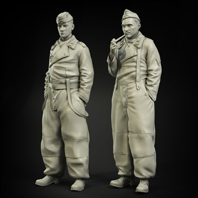 Panzer Art FI35-056 - German Tanker in Winter Trousers Set