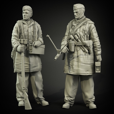 Panzer Art FI35-065 - Waffen-SS Anorakanzug MG-42 Set