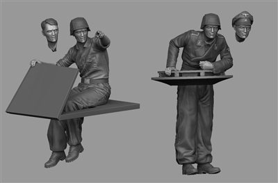 Panzer Art FI35-127 - Voran!  StuG Crew in Action Set