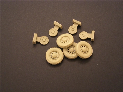 Panzer Art RE35-031 - Road Wheels with Spare for Scout Car "Dingo"
