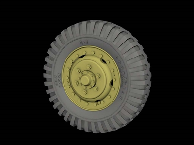 Panzer Art RE35-524 - Front Road Wheels for M3 "Half Track" (Goodyear)