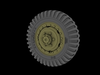 Panzer Art RE35-667 - M3 "Scout Car" Road Wheels (Goodyear)