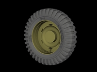 Panzer Art RE35-669 - M8 "Greyhound" Road Wheels (Goodyear)