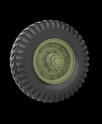 Panzer Art RE35-731 - Daimler AC Road Wheels (Dunlop)