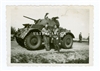 British Staghound Armoured Car, April 1945, Original WWII Photo