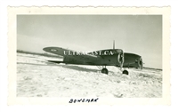 Avro Anson Forced Landing Near Bowsman, Manitoba, Original WW2 Photo