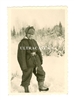 German Soldier in Winter Uniform, Russia, Original WW2 Photo