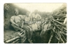 German Soldiers in Trench, Dated September 1915, Original WW1 Photo