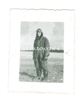 German Air Crewman, Original WWII Photo