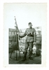 German Soldier with ZB26 Machine Gun on Anti-Aircraft Tripod, Original WW2 Photo