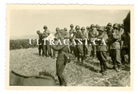 Polish Prisoners of War Wearing Steel Helmets, 1939, Original WW2 Photo