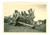 German 5 cm Anti-Tank Gun and Crew, Original WW2 Photo