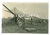 10 cm Gun under Camouflage Net, Original WW2 Photo
