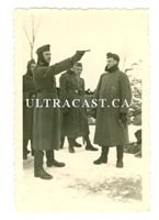 German Soldiers Firing Lugers, Original WW2 Photo