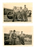 German 88 mm PaK 43 Anti-Tank Gun with Crewman (2-photo set), Original WW2 Photos