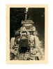 Top View of German 15 cm Towed Artillery with Dust Cover, Original WW2 Photo