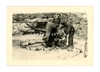 Germans Examining Destroyed 2 Pounder Anti Tank Gun, France 1940, Original WW2 Photo