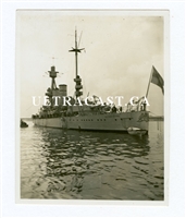 Swedish Battleship Drottning Victoria, Original WW2 Era Photo