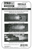 Pro Modeler 88101200200 - U.S. WW II / Korea Bomb & Rocket Markings