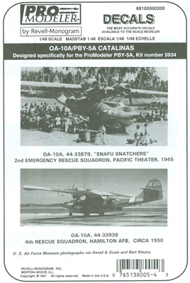 Pro Modeler - OA-10A/PBY-5A Catalinas