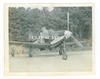 Pilot Entering a P-39 Airacobra, Original WWII Photo