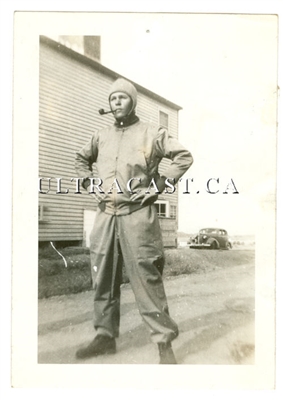 American Tank Crewman, February 1942, Original WWII Photo