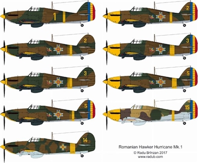 RB-Productions RB-D32022 - Romanian Hurricane Mk. 1