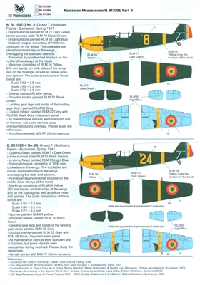 RB-Productions RB-D48014 - Romanian Messerschmitt Bf 109E, Part 3