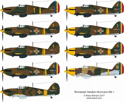 RB-Productions RB-D48022 - Romanian Hurricane Mk. 1