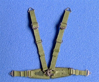 RB-Productions RB-P320062 - Luftwaffe Seatbelts - Late-War (Olive Green) - Orlon