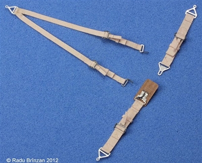 RB-Productions RB-P320083 - USAF / USN Seatbelts (Beige)